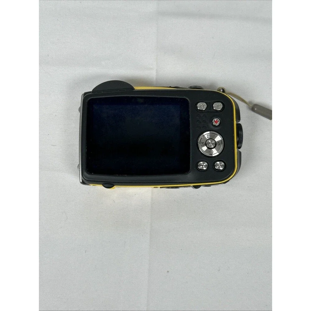 Fujifilm FinePix XP60 Yellow 16.4MP Digital Camera Charger Battery Software Disk
